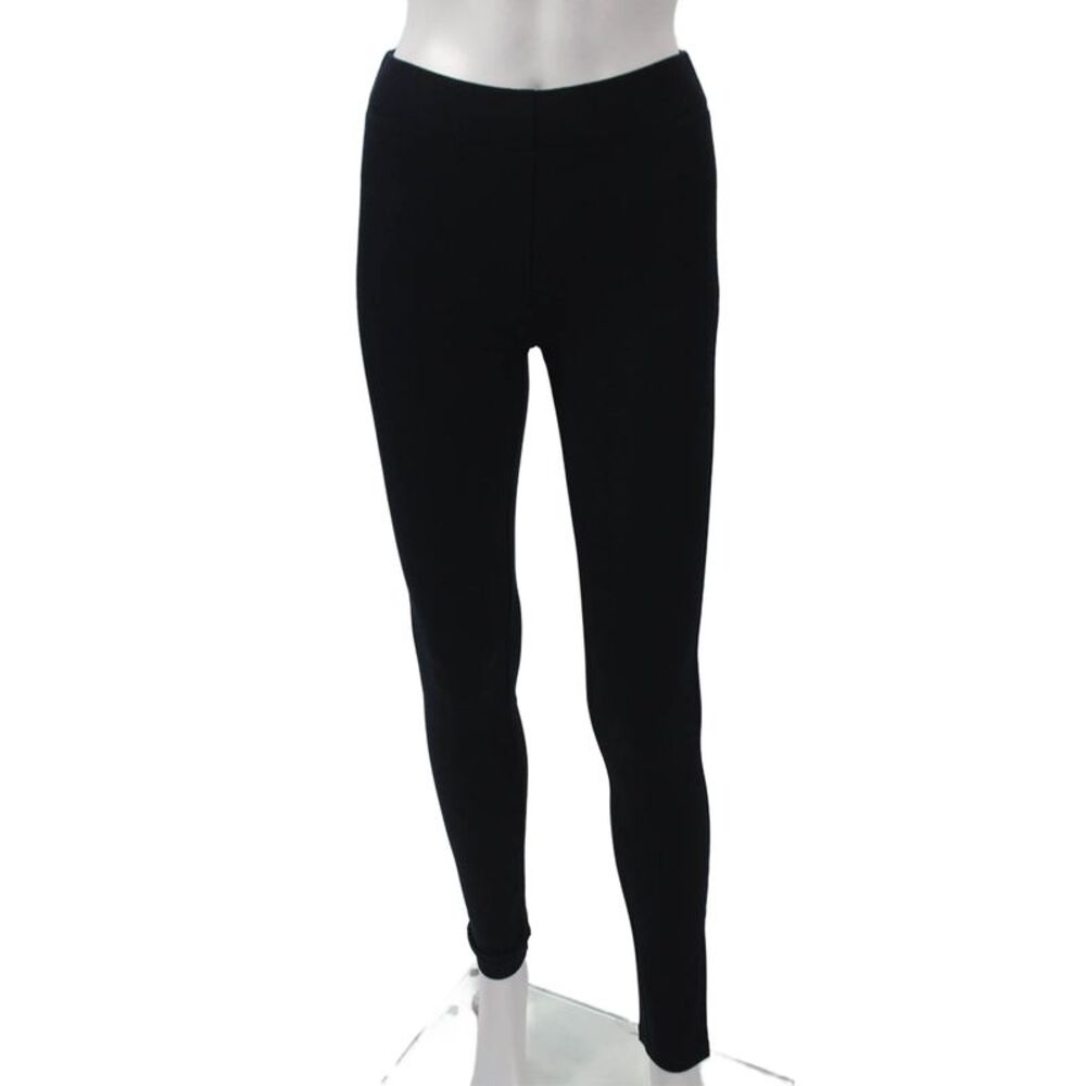 Joseph Womens Ankle Leggings Black Viscose Solid Size 34